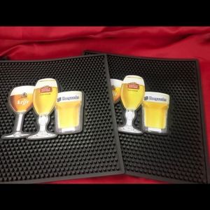 Stella Artois, Leffe and Hoegaarden Best of Belgium Beer Drip Tray PVC Bar Mat